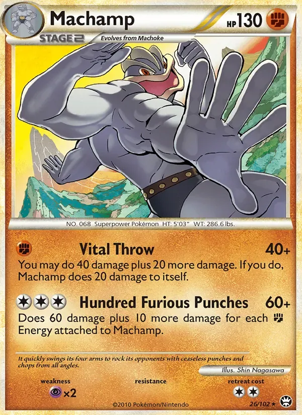 Machamp, Triumphant