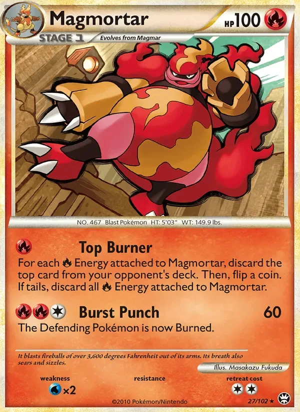 Magmortar, Triumphant