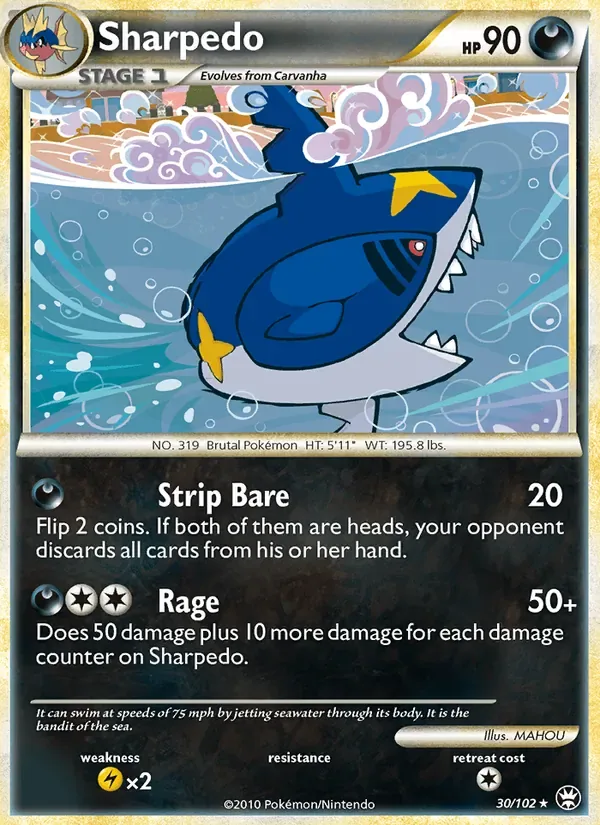 Sharpedo, Triumphant