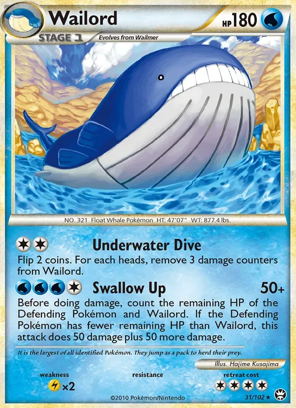 Wailord, Triumphant