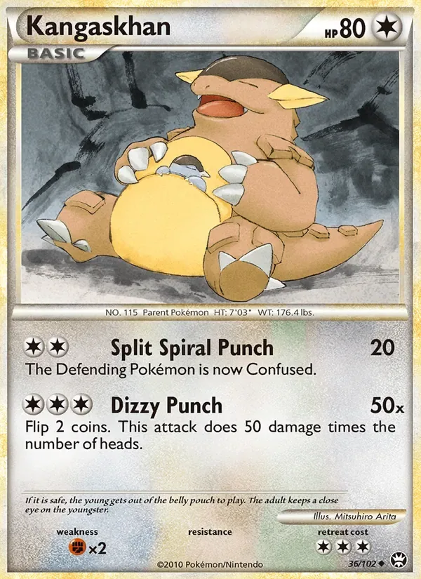 Kangaskhan, Triumphant