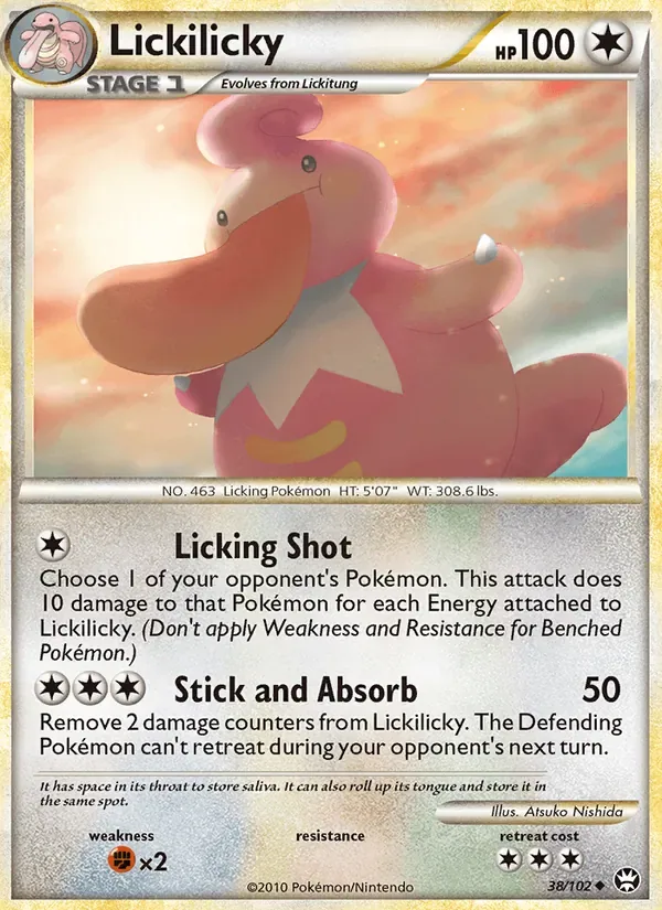 Lickilicky, Triumphant