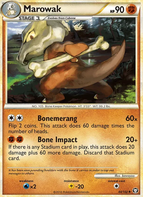 Marowak, Triumphant