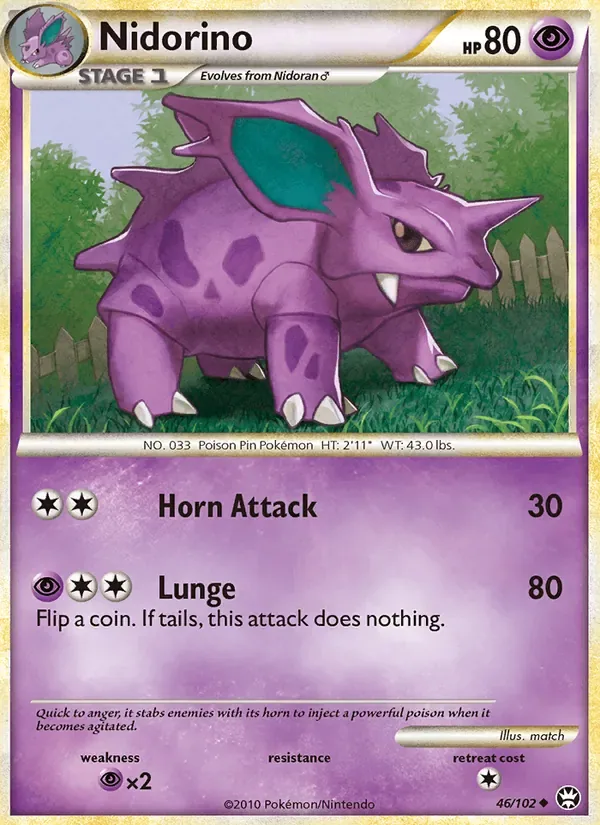 Nidorino, Triumphant