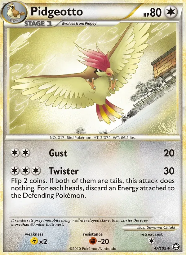 Pidgeotto, Triumphant
