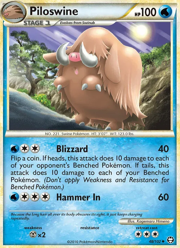 Piloswine, Triumphant