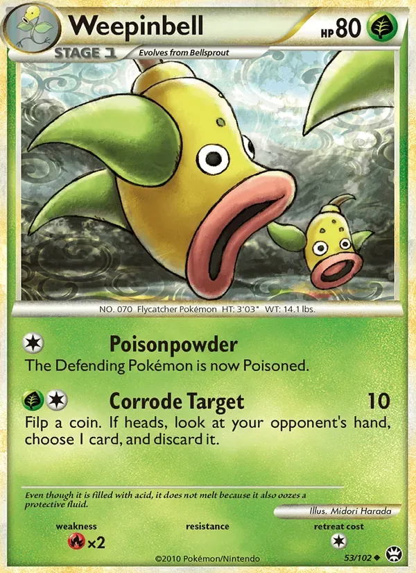 Weepinbell, Triumphant
