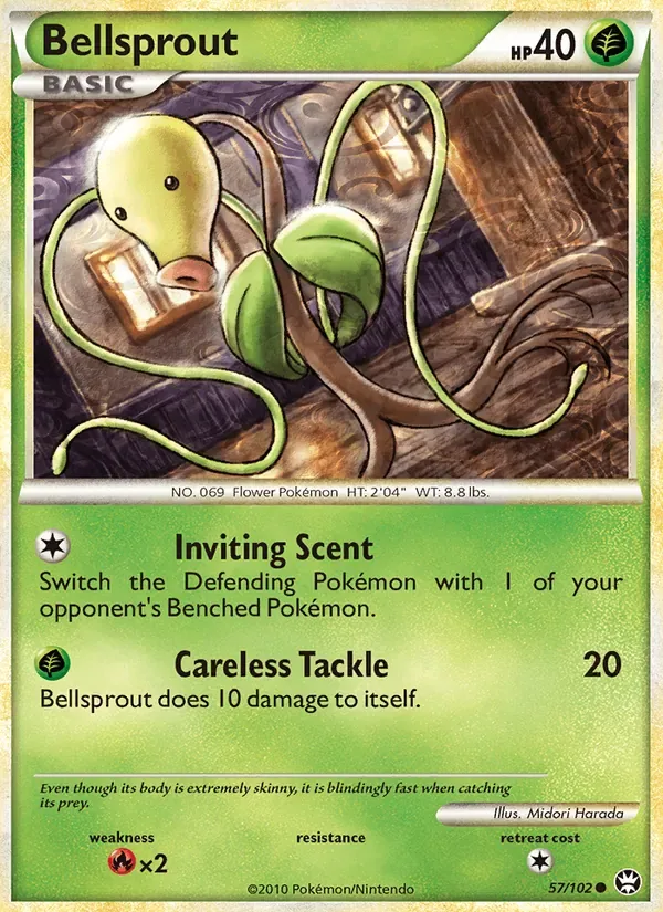 Bellsprout, Triumphant