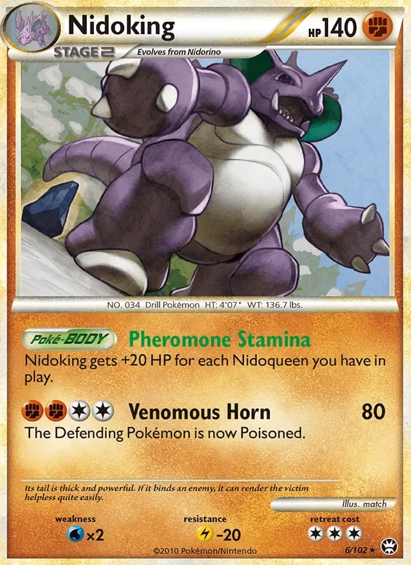 Nidoking, Triumphant