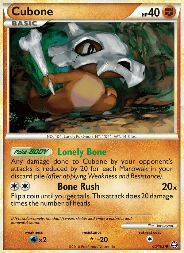 Cubone, Triumphant
