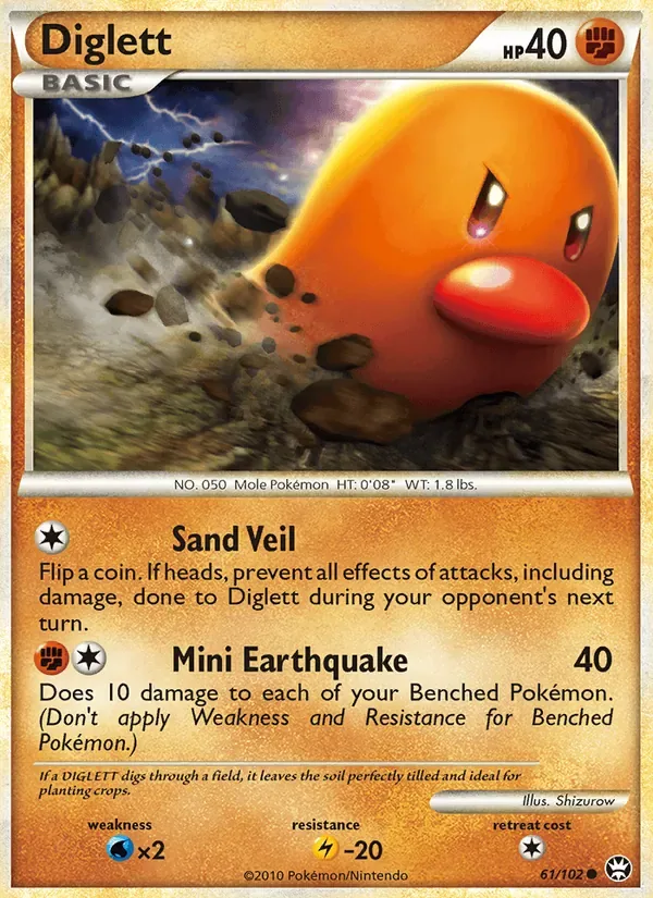 Diglett, Triumphant