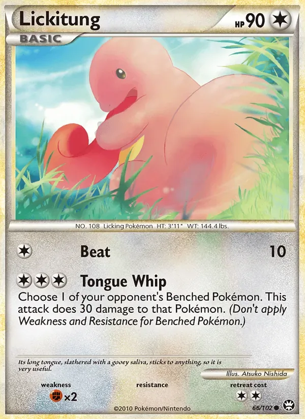 Lickitung, Triumphant