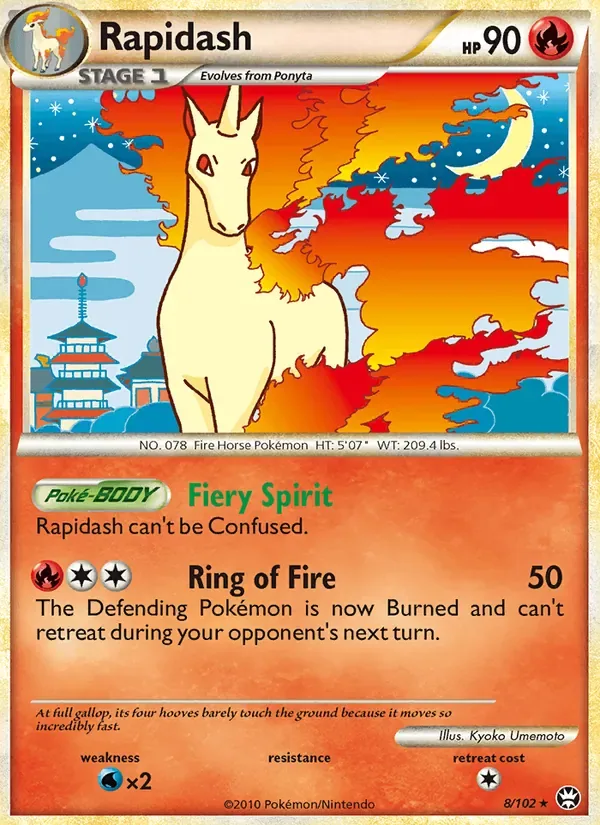Rapidash, Triumphant