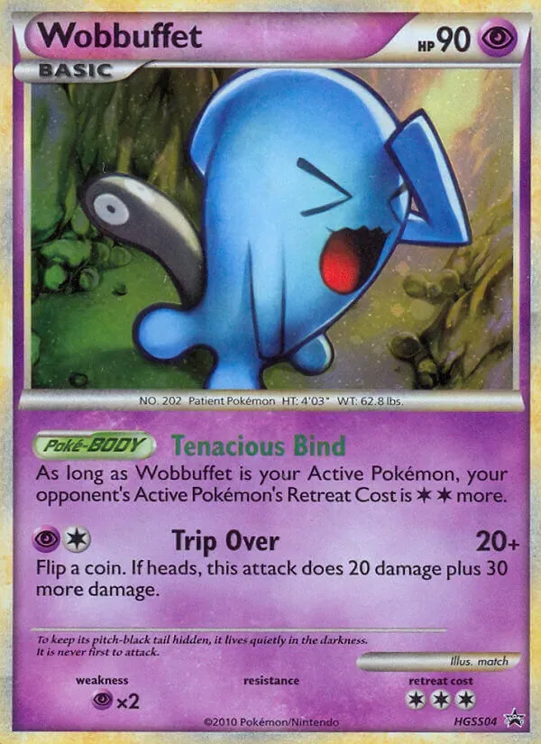 Wobbuffet, HGSS Black Star Promos