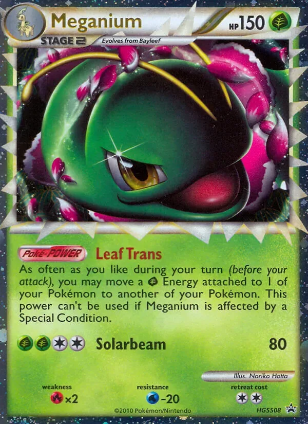 Meganium, HGSS Black Star Promos