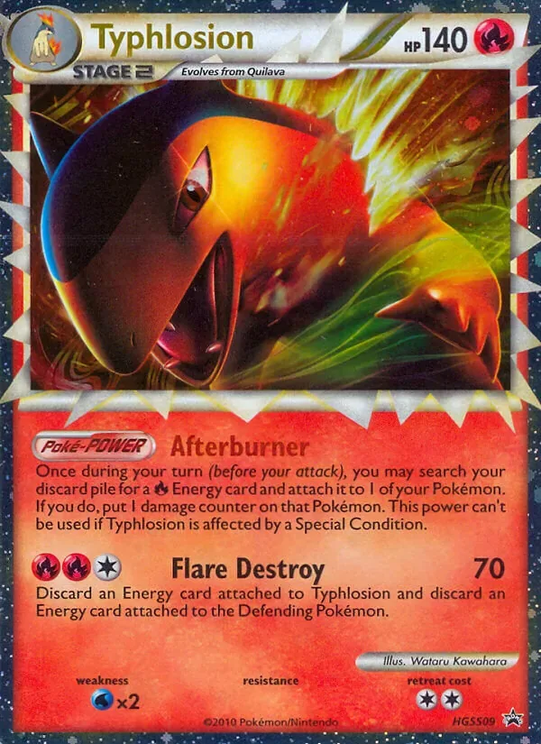 Typhlosion, HGSS Black Star Promos