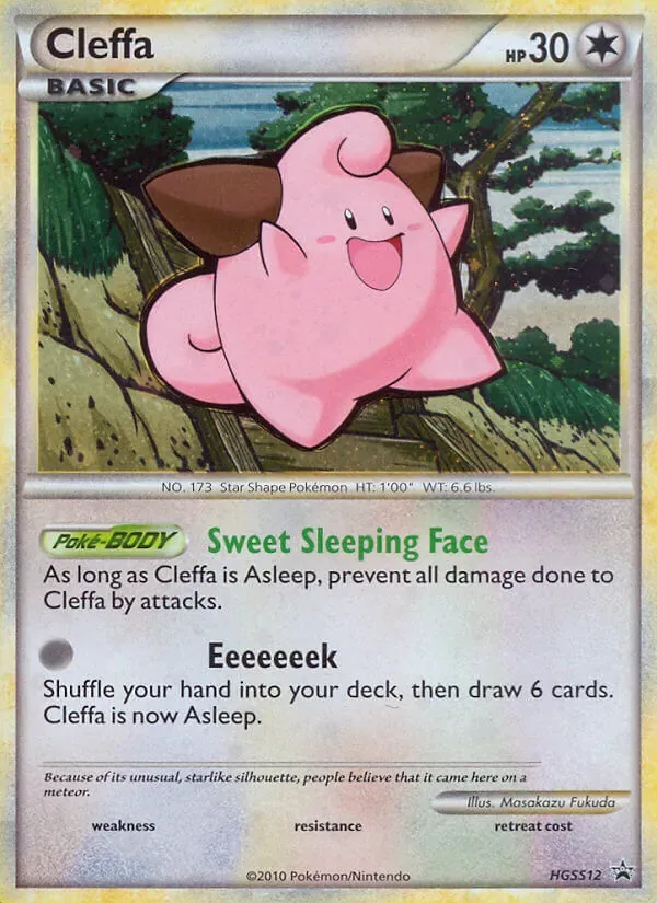 Cleffa, HGSS Black Star Promos