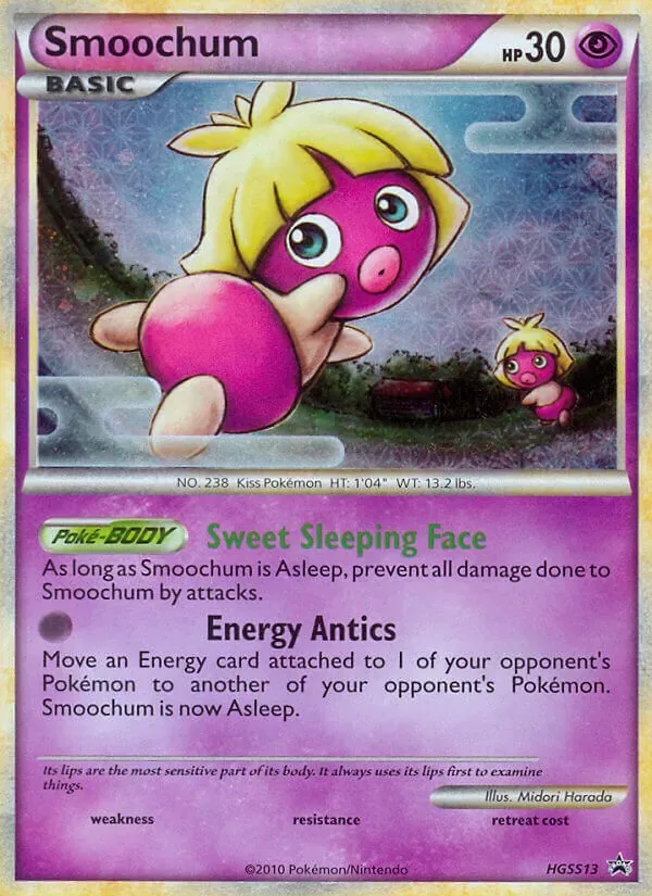 Smoochum, HGSS Black Star Promos