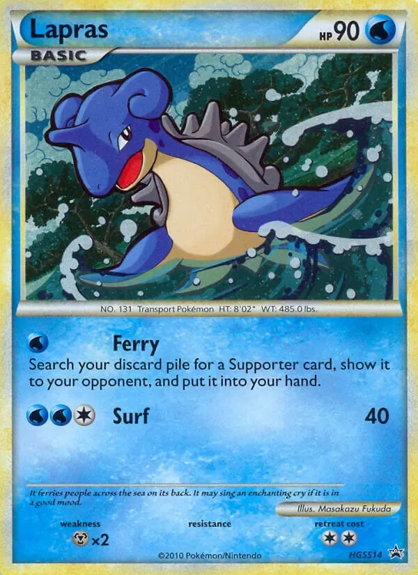 Lapras, HGSS Black Star Promos