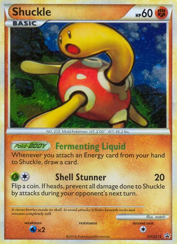 Shuckle, HGSS Black Star Promos