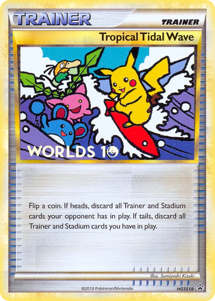 Tropical Tidal Wave, HGSS Black Star Promos