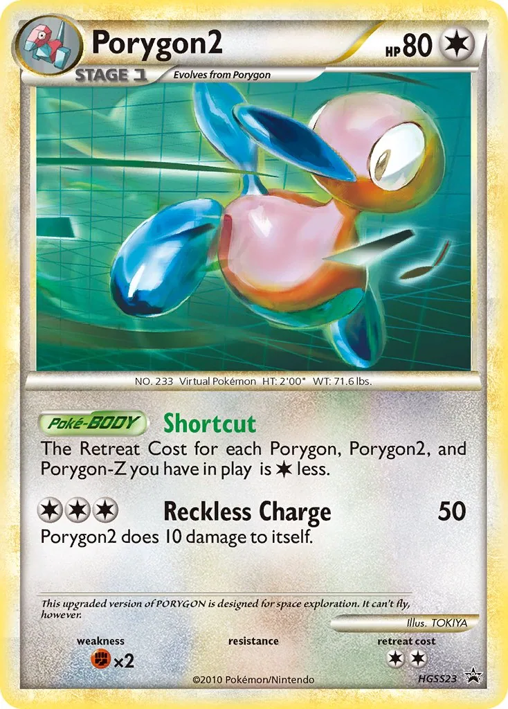 Porygon2, HGSS Black Star Promos