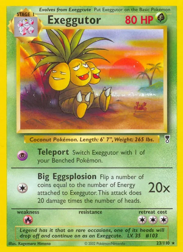 Exeggutor, Legendary Collection