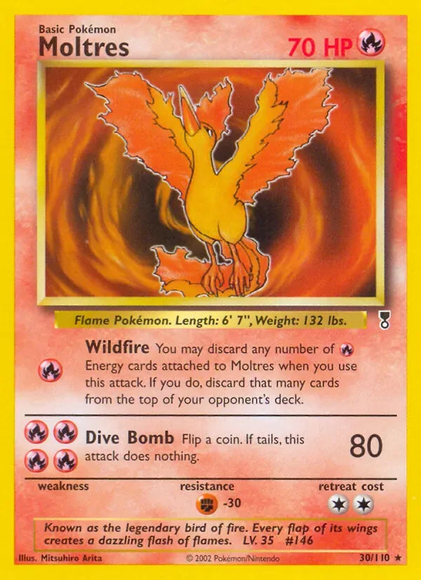 Moltres, Legendary Collection