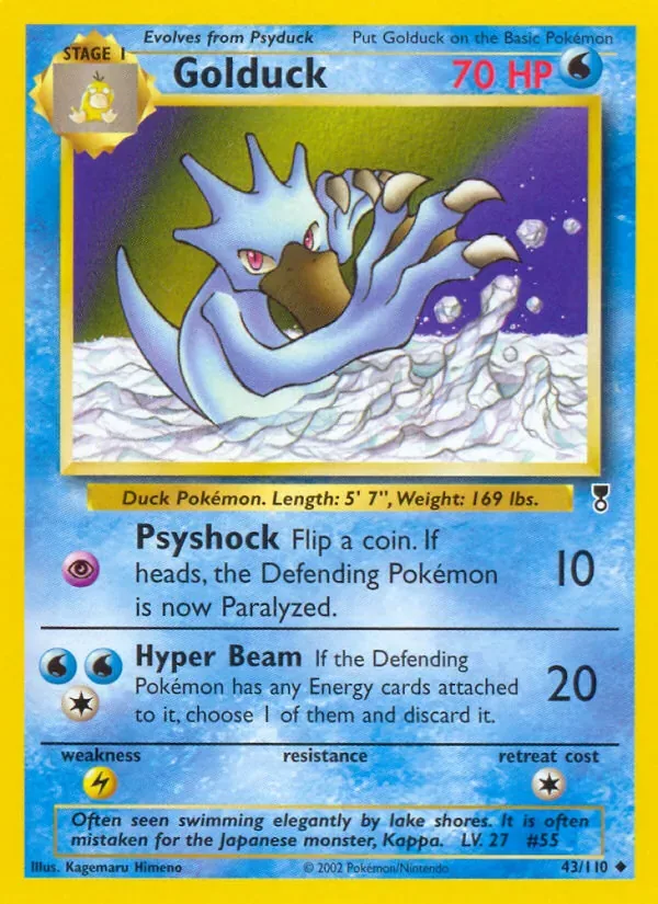 Golduck, Legendary Collection