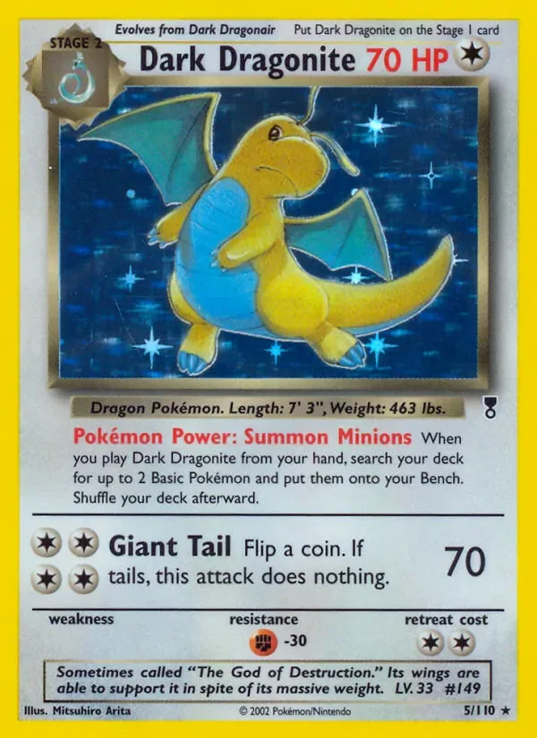 Dark Dragonite, Legendary Collection