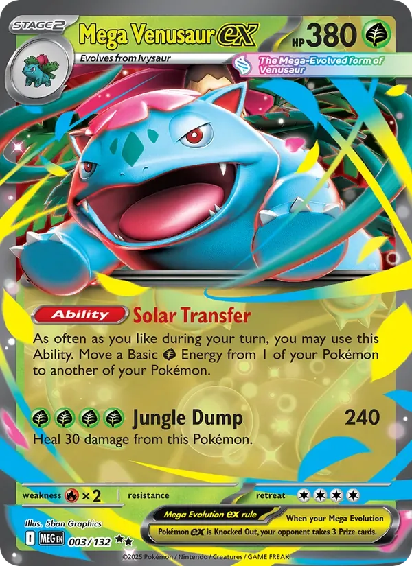 Mega Venusaur ex, Mega Evolution