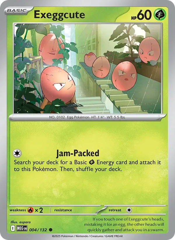 Exeggcute, Mega Evolution