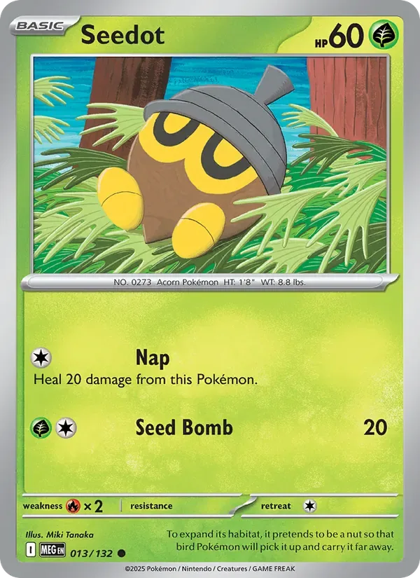Seedot, Mega Evolution