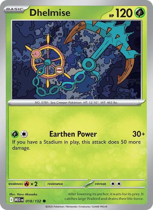 Dhelmise, Mega Evolution