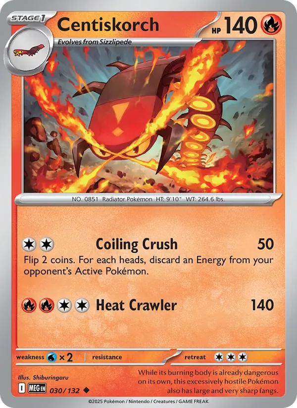 Centiskorch, Mega Evolution