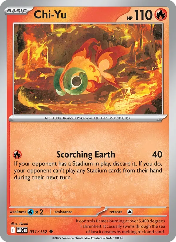 Chi-Yu, Mega Evolution