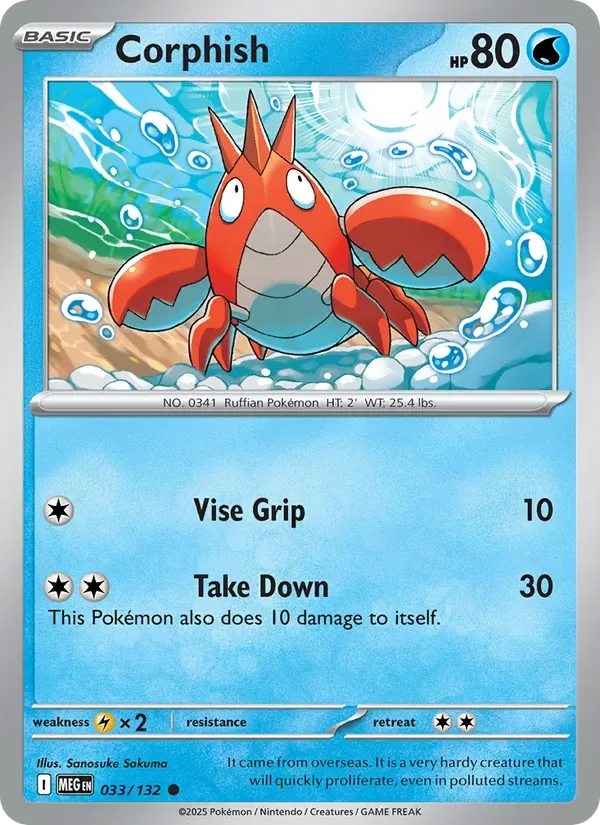 Corphish, Mega Evolution