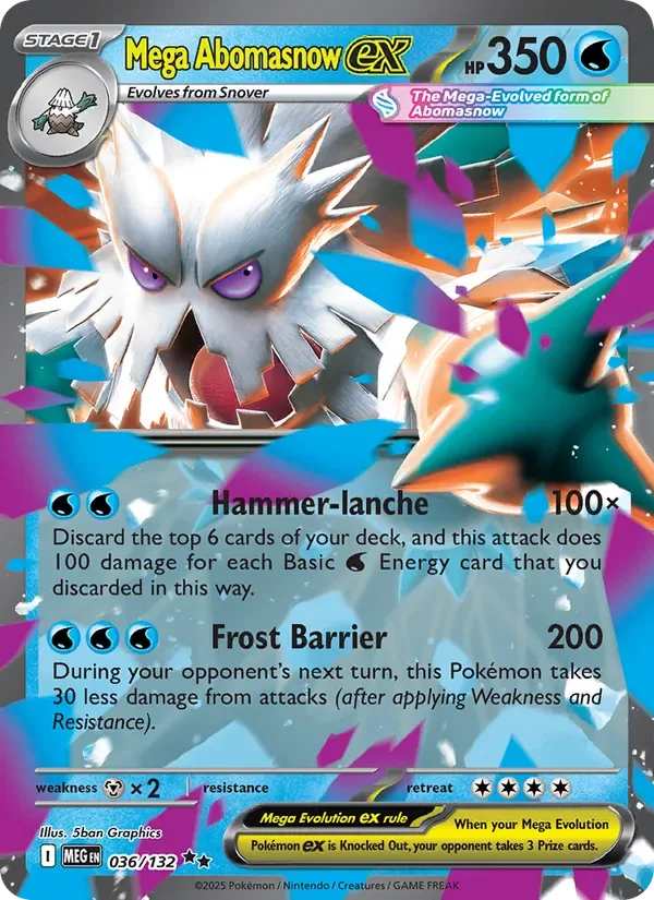 Mega Abomasnow ex, Mega Evolution