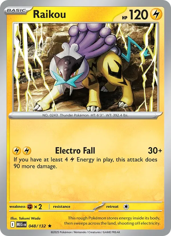 Raikou, Mega Evolution