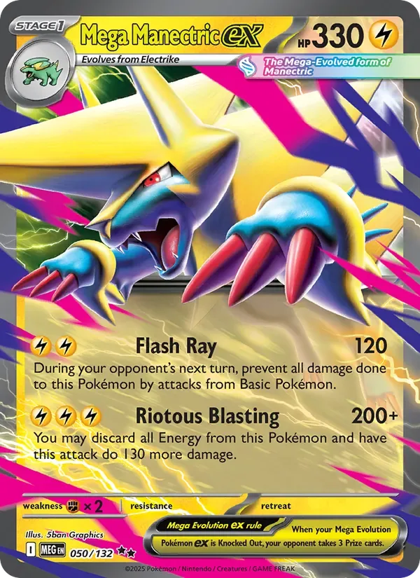Mega Manectric ex, Mega Evolution