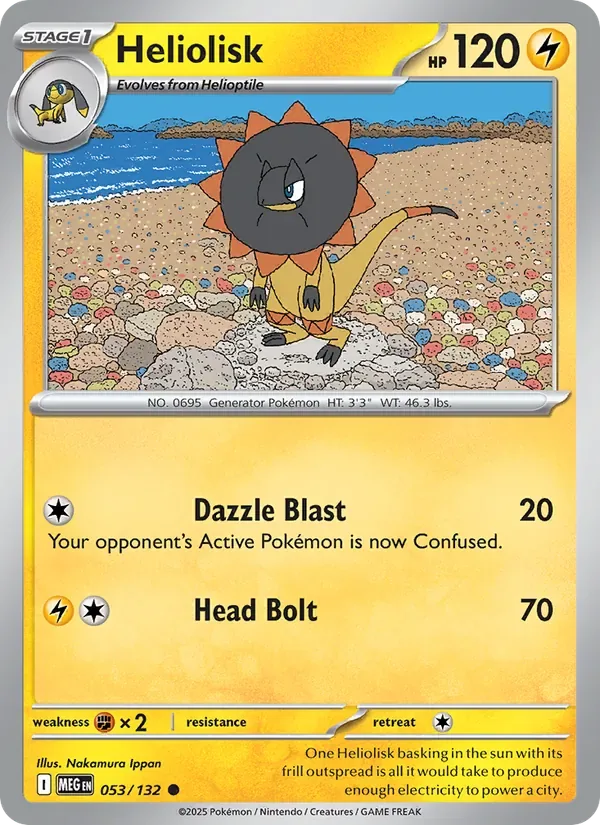 Heliolisk, Mega Evolution