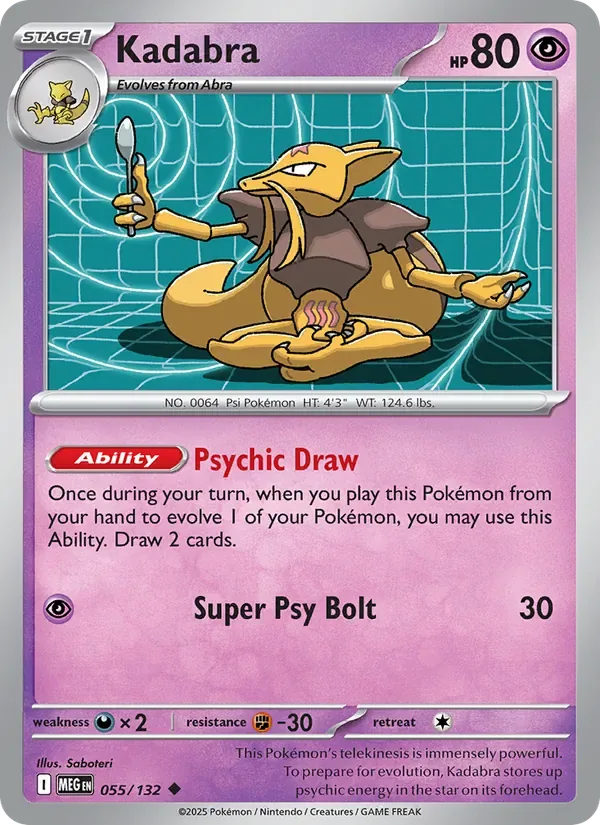 Kadabra, Mega Evolution