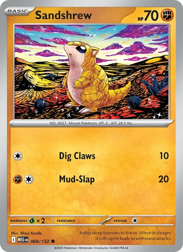 Sandshrew, Mega Evolution