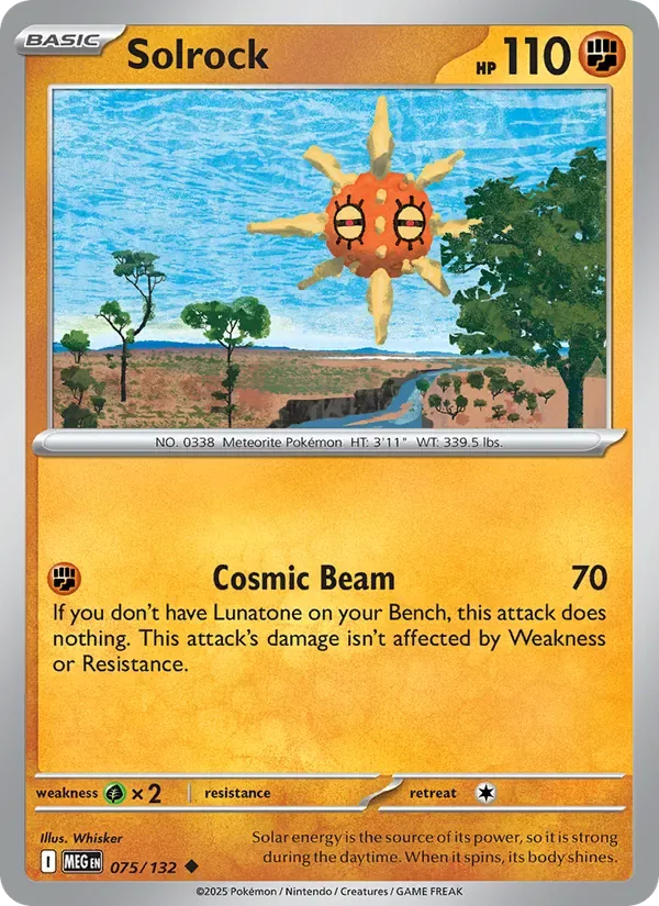 Solrock, Mega Evolution