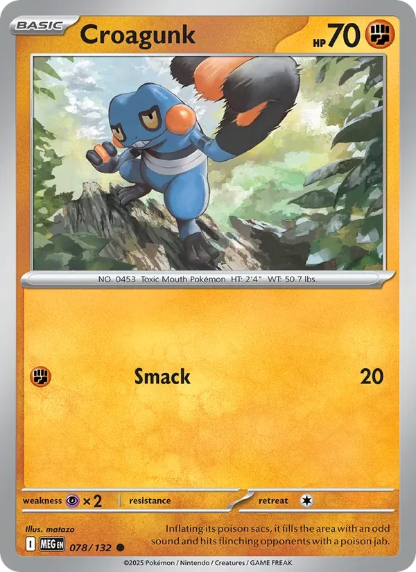 Croagunk, Mega Evolution
