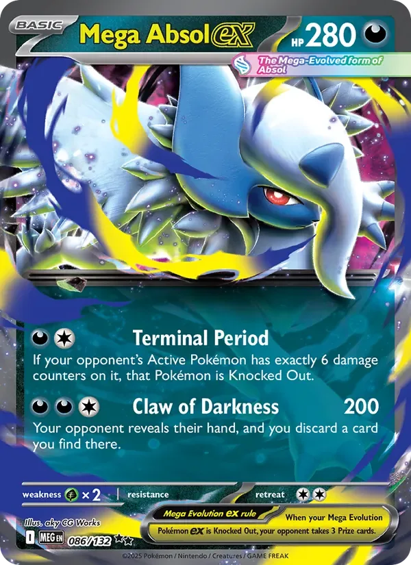 Mega Absol ex, Mega Evolution