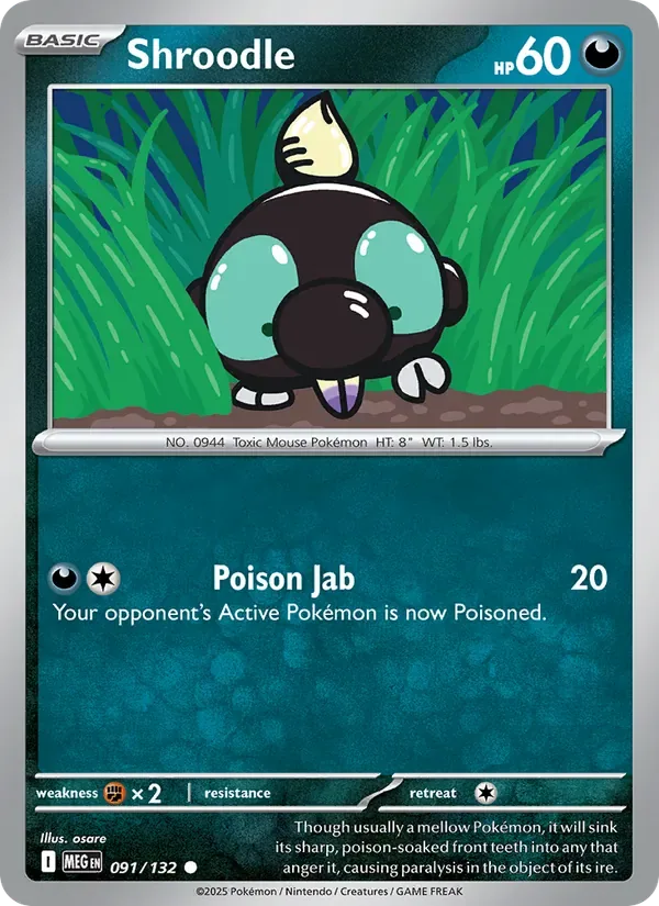 Shroodle, Mega Evolution