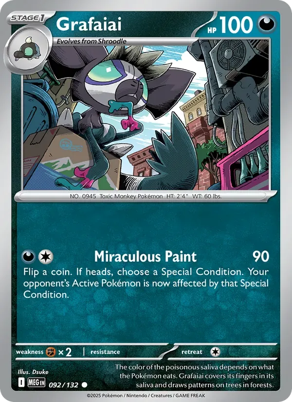 Grafaiai, Mega Evolution