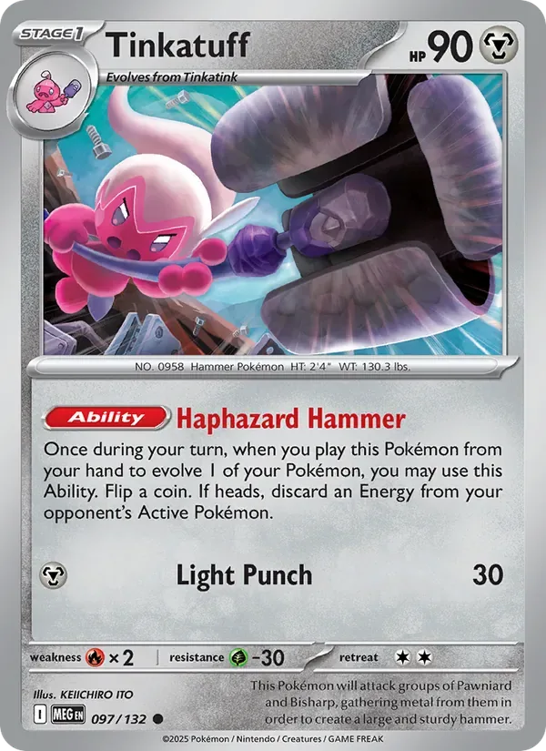 Tinkatuff, Mega Evolution