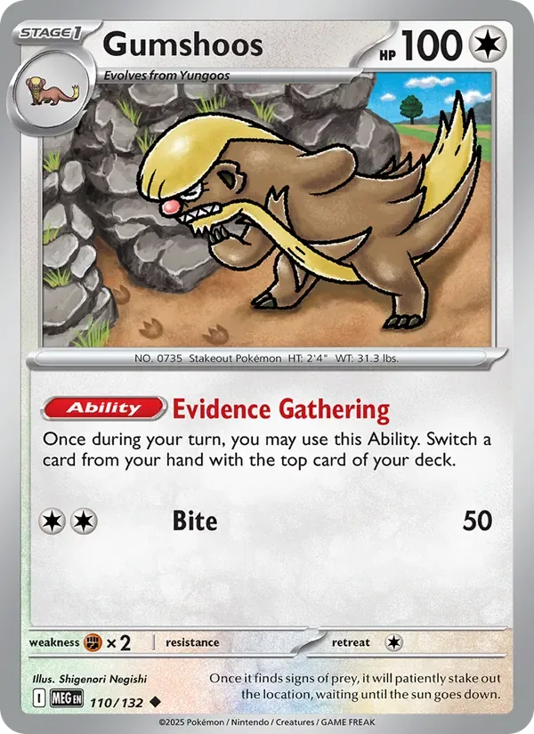 Gumshoos, Mega Evolution
